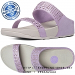 Fitflop Novy Suede Slide Dusty Lilac ของแท้ นำเข้าจาก USA และ UK