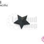 จี้คริสตัล Swarovki Crystal ดาว สีดำ 20มิล(1ชิ้น)