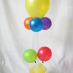 ลูกโป่งกลม เนื้อเมททัลลิก สีเหลือง ไซส์ 9 นิ้ว แพ็คละ 10 ใบ ( Round Balloons 9" - Metallic Yellow Color )