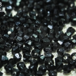 คริสตัลพลาสติก สีดำ 3มิล (1ขีด/100กรัม)