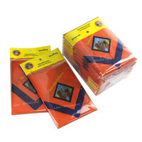 ผ้าพันคอครู (ผู้บังคับบัญชาลูกเสือ) ติดตราจังหวัดปักขอบใส่แผง Tiger boy 120 ซม. **ใส่แผง**