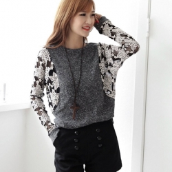 เสื้อแขนยาวสวยๆ น่ารักๆแฟชั่นเกาหลี