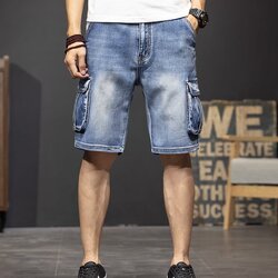 กางเกงยีนส์คาร์โก้ฟอก สวยมาก สียีนส์