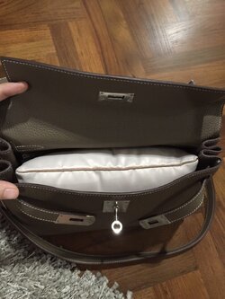 หมอนดันทรงกระเป๋า Hermes Kelly