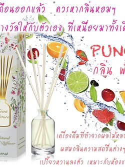 Scentnature ก้านไม้หอมอโรม่าปรับอากาศScentnature กลิ่น Punch