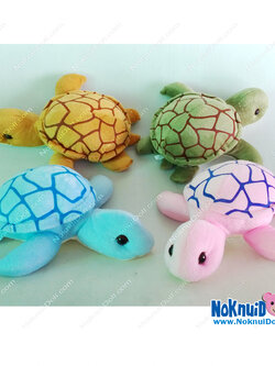 ตุ๊กตา ตะพาบน้ำ ผ้า1C เล็ก-ยาว14"(จากหัวถึงหาง)