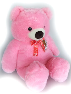 ตุ๊กตา หมียืน ผ้าขนนุ่ม ยักษ์ วัดยืนสูง 90ซม.(36") / วัดนั่งสูง 65ซม.(26")