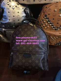 หมอนดันทรง LV monogram Palm Spring Backpack mini, PM, MM