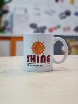 สกรีนแก้วน้ำ สีเหลือง