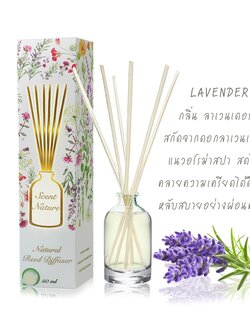Scentnature ก้านไม้หอมอโรม่าปรับอากาศScentnature กลิ่นLavender