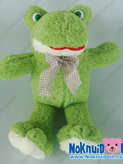 ตุ๊กตา กบ บิ๊กฟุต ผ้าขนหนู เล็ก-สูง14นิ้ว