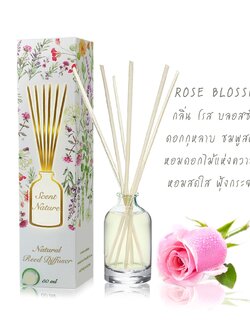 Scentnature ก้านไม้หอมอโรม่าปรับอากาศScentnature กลิ่น Rose Blossom