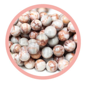 หินอาเกต สีส้ม