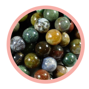 หินหยกห้าสี