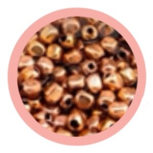 ลูกปัดทองแดง