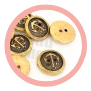 กระดุมสีทอง