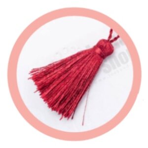 พู่สีแดง