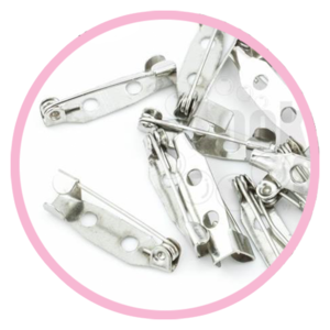 เข็มกลัดติดกาว