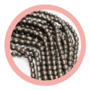 มุกน้ำจืดสีน้ำตาล