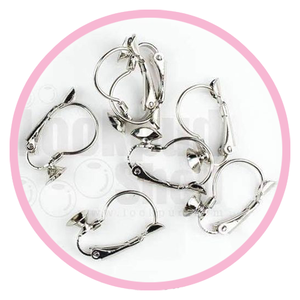 ตะขอต่างหู เกี่ยวมีแป้น