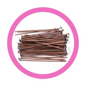 ตะปูตัว T สีทองแดง