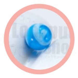 ลูกปัดแก้วมูราโน่กลม