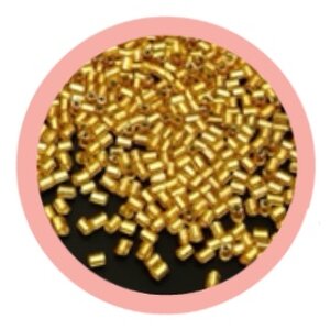 ลูกปัดปล้องสั้น