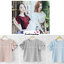 เสื้อผ้าแฟชั่นสวยๆ เสื้อทำงาน ทรงแขนกลีบบัว สีเทา ผ้าฮานาโกะ แบบสวยหวานๆสไตล์เกาหลี