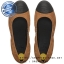 Fitflop F-Pop Ballerina In Suede Dark Tan ของแท้ นำเข้าจาก USA และ UK