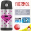 กระติกน้ำสเตนเลสเก็บความเย็น (ลาย Supergirl) Thermos Funtainer Bottle (แบบหลอดเด้ง หลอดซิลิโคนนิ่ม) ขนาด 12 ออนซ์ นำเข้า USA ยี่ห้อ Thermos