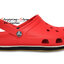 M11 : Men's Crocs Retro Clog - Red/Black ของแท้ Outlet ไทยและฮ่องกง