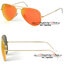 RayBan - RB3025 112/69 Aviator Orange Flash Lens, 58 mm.
