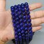 หินลาพิส ลาซูลี (Lapis lazuli) หินแห่งภูมิปัญญาและความจริง 10 มิล (42เม็ด/เส้น) 250฿
