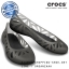 Women's Crocs Adrina Flat III - Black / Black ของแท้ Outlet ไทยและอเมริกา