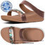 Fitflop Fino Shellstone Slide Rose Gold ของแท้ นำเข้าจาก USA และ UK