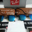 RayBan - RB3016 1145/17 Clubmaster Blue Flash Lens, 51 mm.
