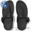 US6 : Fitflop Lulu Crystal Buckle Leather All Black ของแท้ นำเข้าจาก USA และ UK