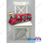 หมอนข้าง สนูปปี้ Snoopy รถไฟ 26" สีแดง