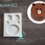 พิมพ์ซิลิโคน 3D รูปหน้าหมีบราวน์