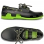 Men's Beach Line Boat Shoe - Onyx/Volt Green ของแท้ Outlet ไทยและฮ่องกง
