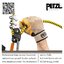 สายโยงกันตก เชือกเซฟตี้ปรับระยะสำปรับปีนต้นไม้ Petzl ZILLON Adjustable work positioning lanyard for tree care L22A040