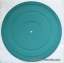 แผ่นรองเครื่องเล่นแผ่นเสียง ทำจากยาง สีเขียว(Green)