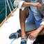 Men's Beach Line Boat Shoe - Navy/White ของแท้ Outlet ไทยและอเมริกา