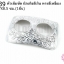 หัวเข็มขัด นิกเกิลสีเงิน ทรงสี่เหลี่ยม 5.7X8.5ซม.(1ชิ้น)