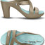 Crocs Cyprus IV Heel - Khaki / Sea Foam ของแท้ Outlet ไทยและอเมริกา