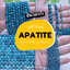หินอพาไทต์ หินบันดาลใจ Apatite กลม 8 มิล 35 ซม. (1เส้น 48 เม็ด)