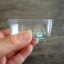 ถาดพลาสติกรองขนมขนาด 6.2*4.8*2.3 cm.