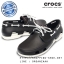 Crocs Beach Line Boat Shoe Men - Espresso / White ของแท้ Outlet ไทยและอเมริกา