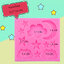 พิมพ์ฟองดอง 3D ลายเมฆ ดาว ดวงจันทร์