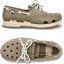 Crocs Kids Beach Line Boat Shoe - Khaki / Stucco ของแท้ Outlet ไทยและอเมริกา